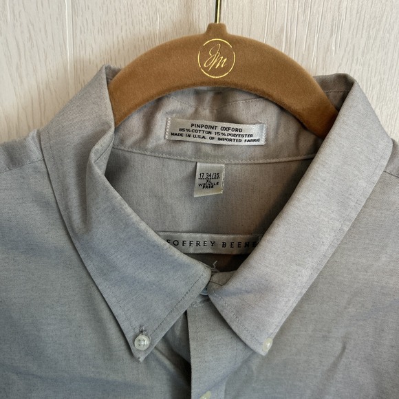 Mens Lot 5 Button Down Stafford‎ Dress Shirts 17 34/35 Multi Colors Stripes - Picture 4 of 7